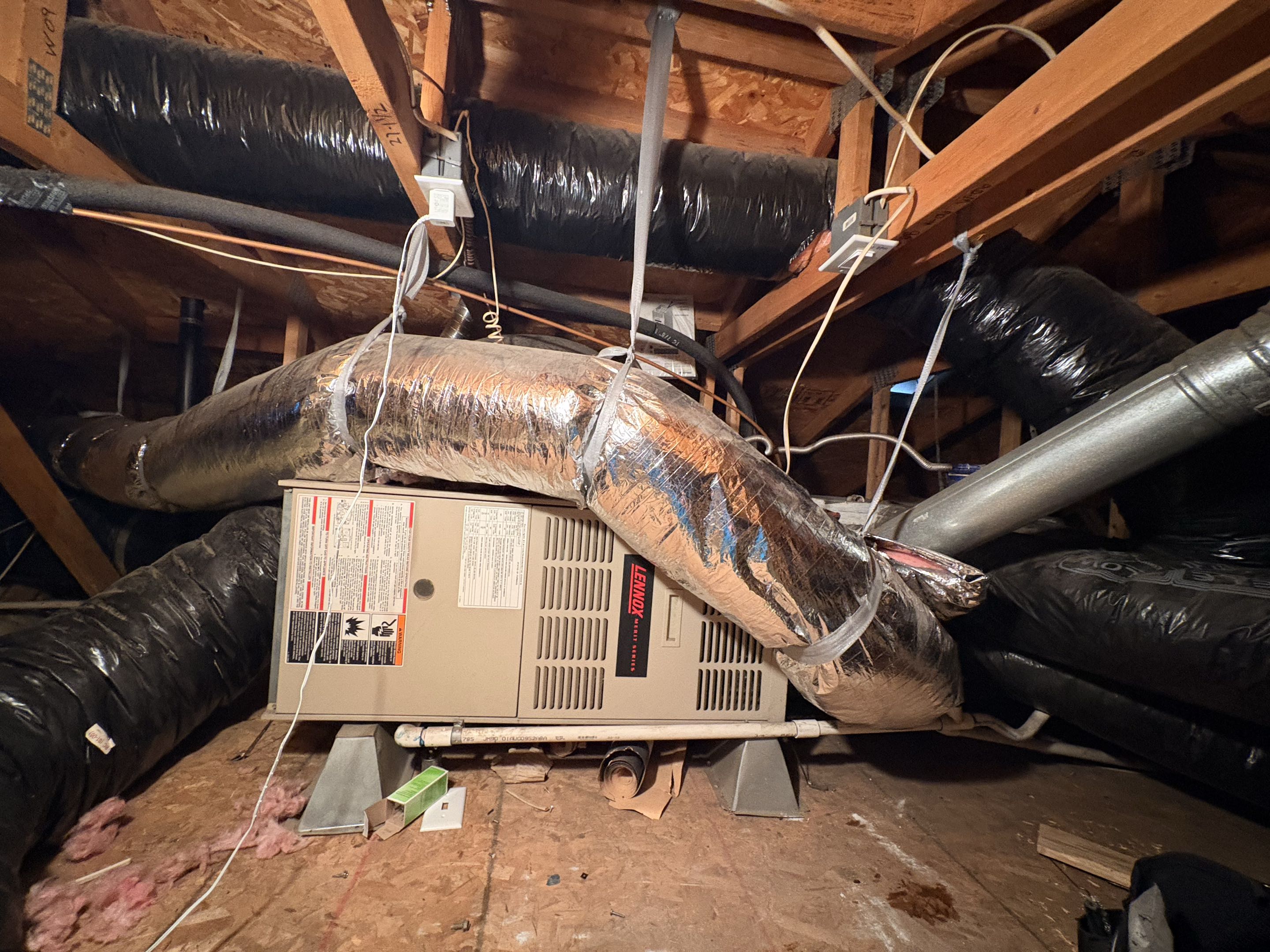 Residential / commercial village homes. No cool. Lennox split system. Found electrical power switch malfunction. 