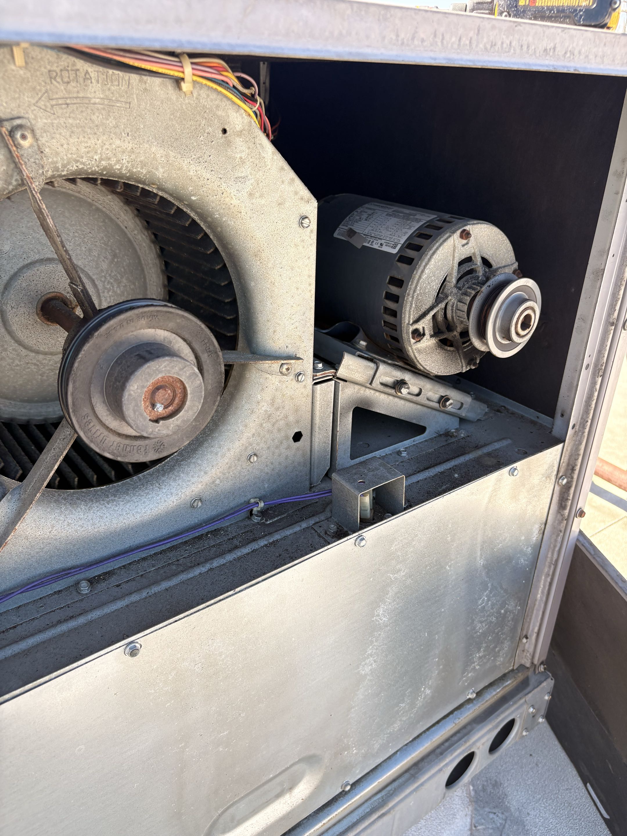 ICP commercial unit. Bad indoor blower motor. 