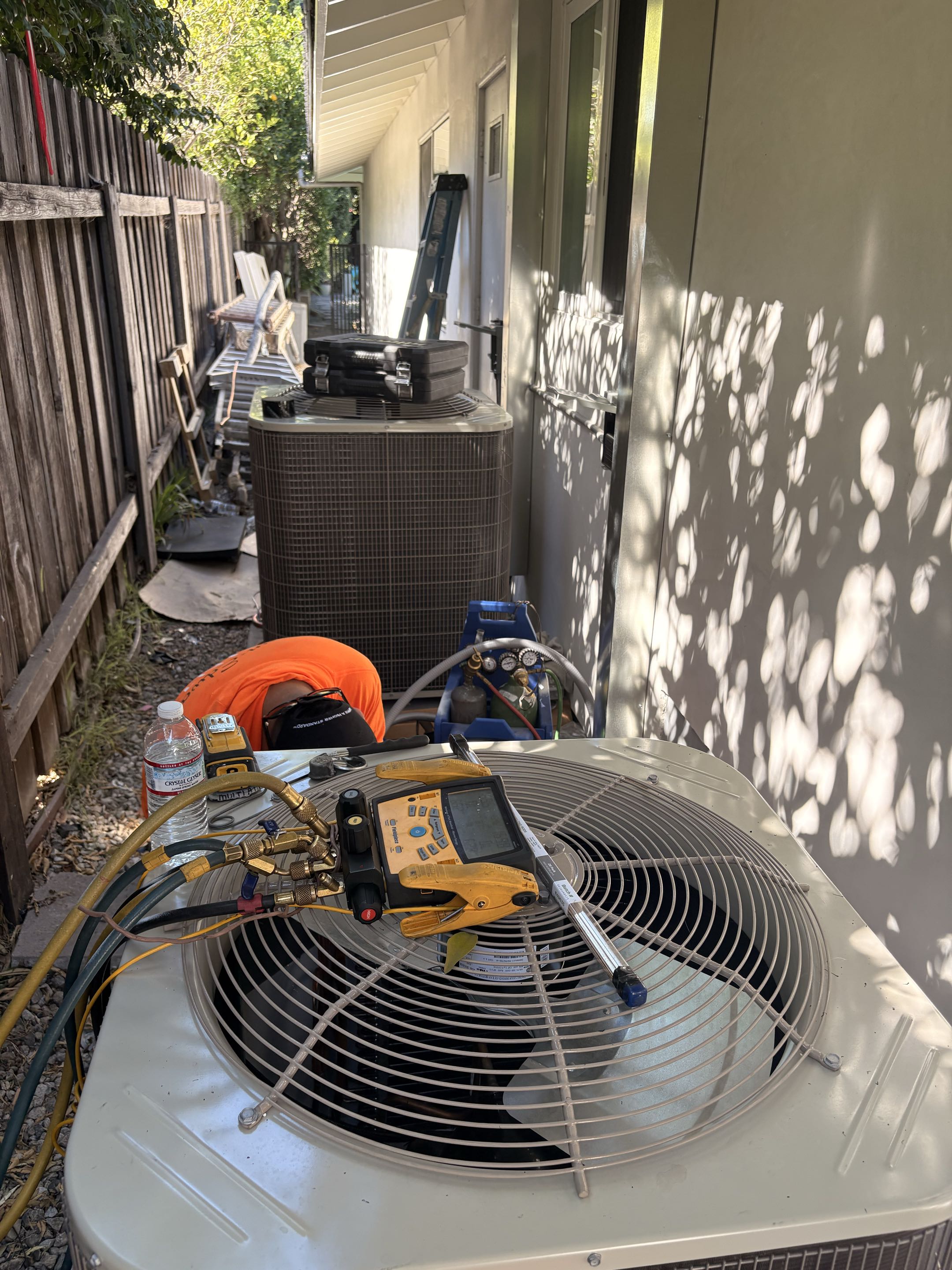 New Payne split system R454-B refrigerant and installations. 