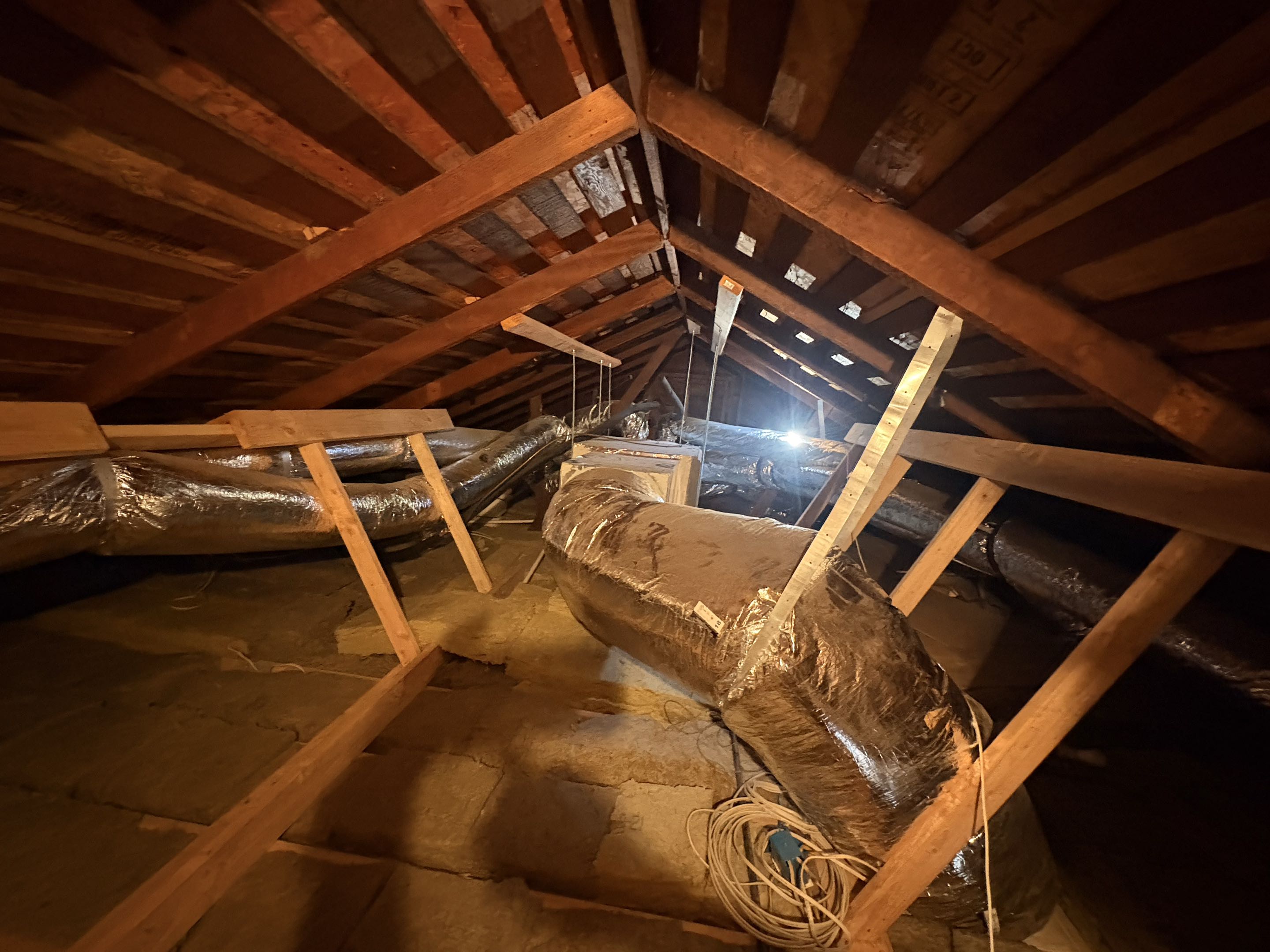 New duct system installation. Retrofit existing R410-A Lennox split system.  