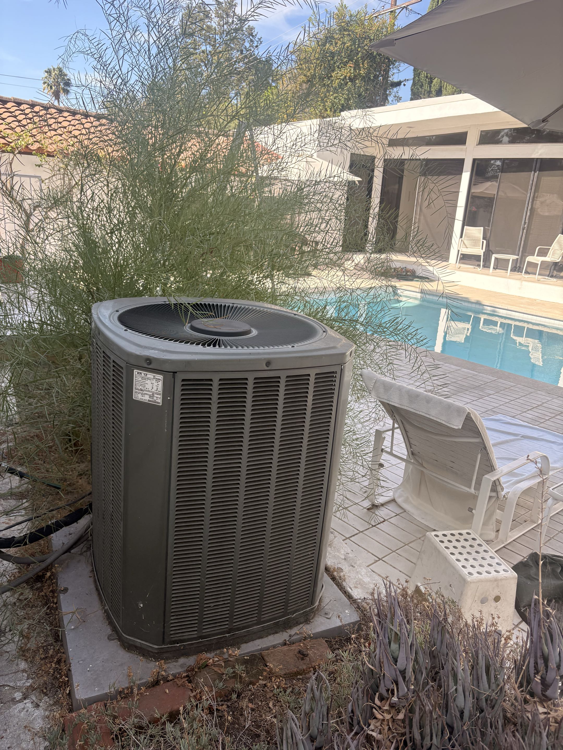 Preventive maintenance. Grand split system. Perform cleaning, check components. 