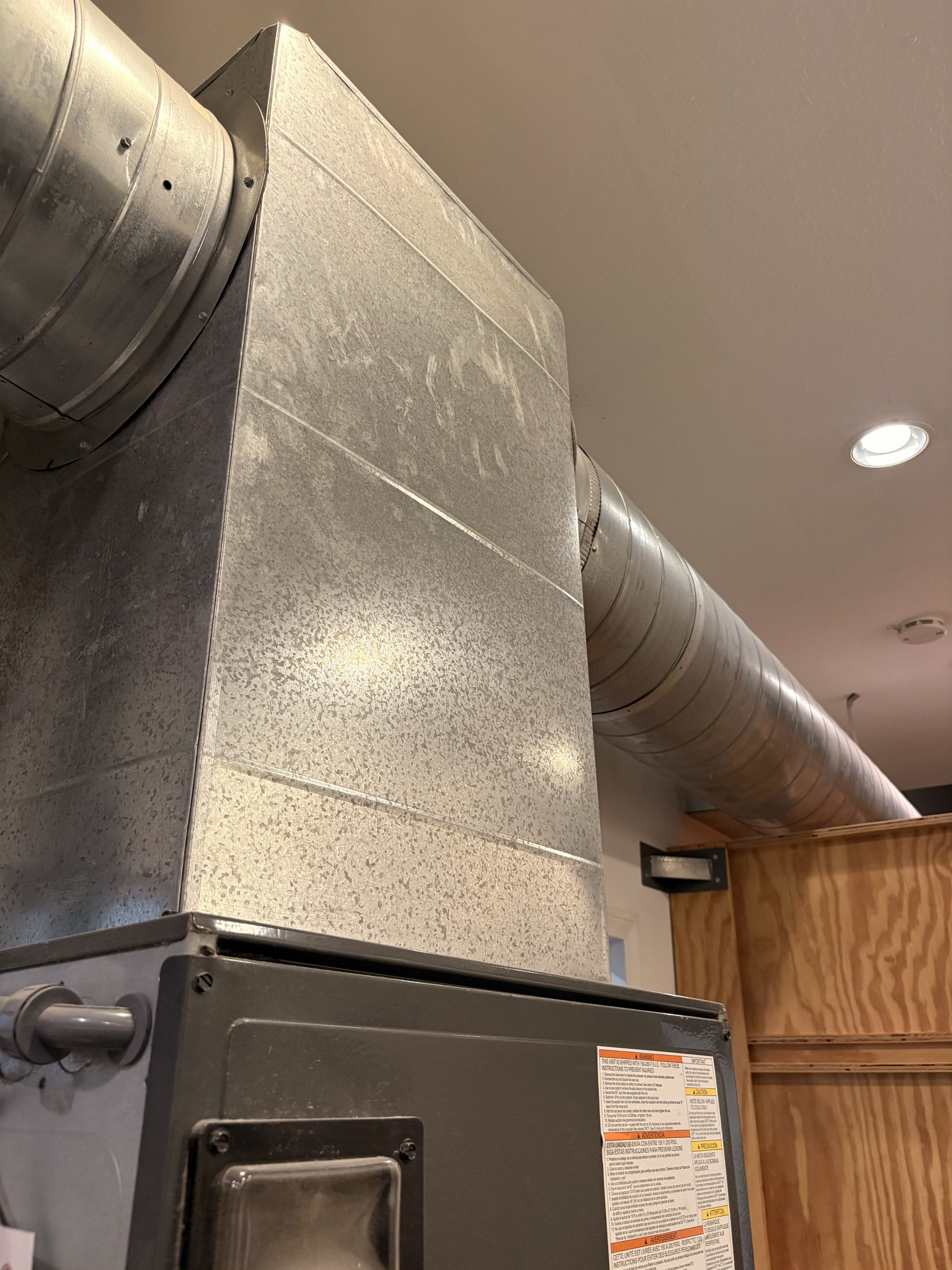 Preventive maintenance system. Payne package system. Commercial application. 