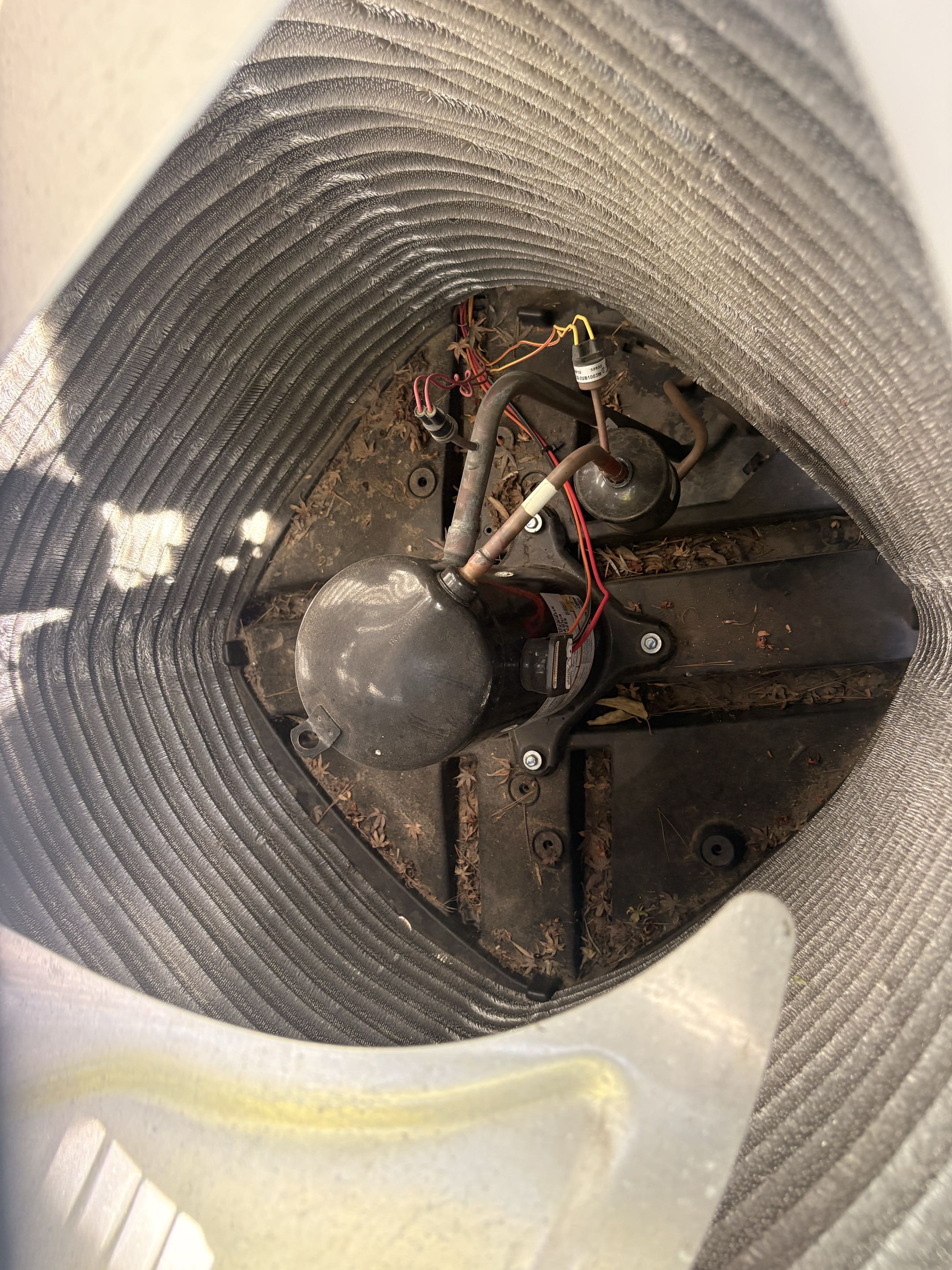 Service call condenser noise. American Standards. Perform check system R410-A refrigerant type. Zone controls. 