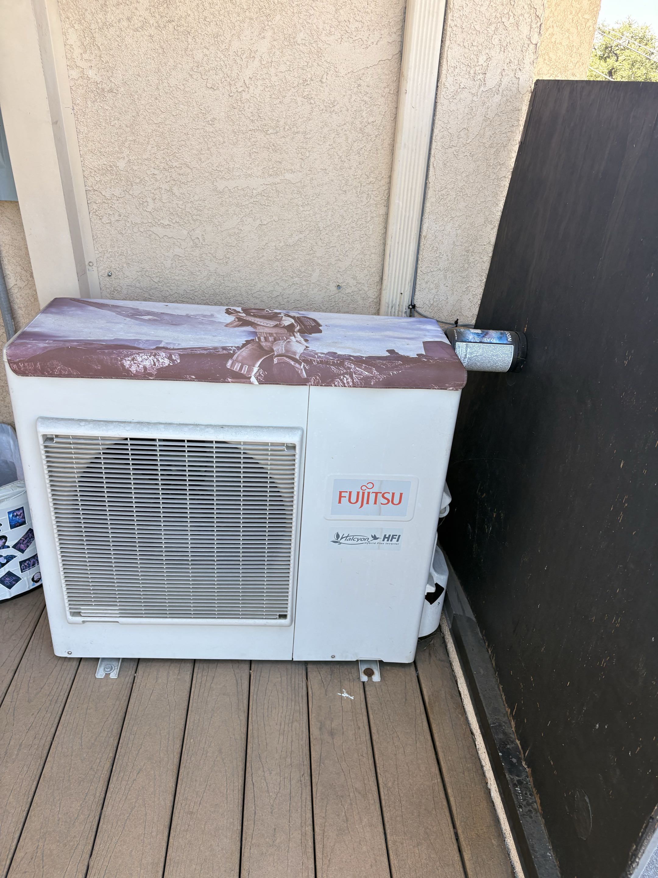 Service call deep cleaning Fujitsu Minisplit. 