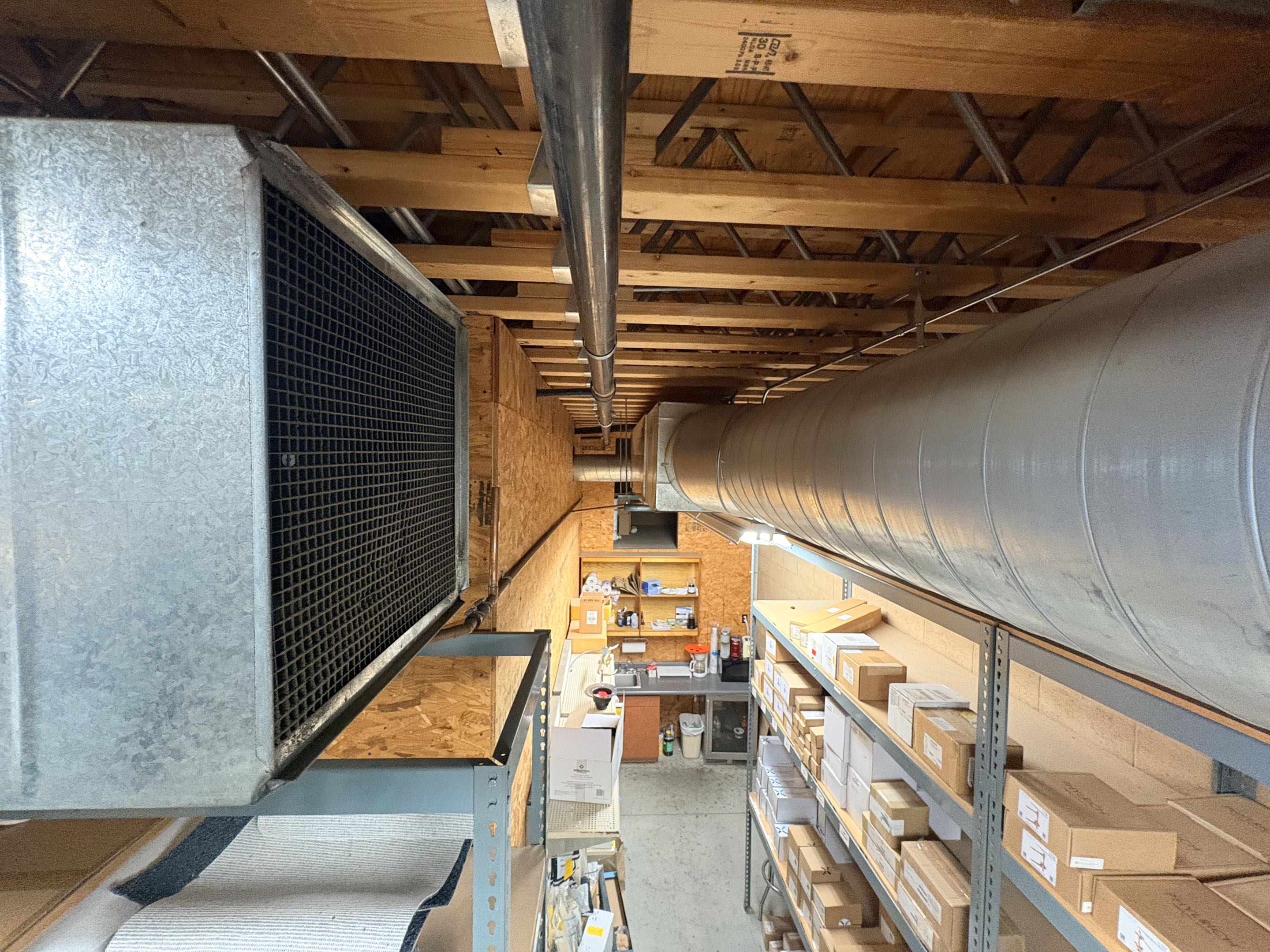 Commercial service call. Carrier. Water dripping emergency condensation line. 