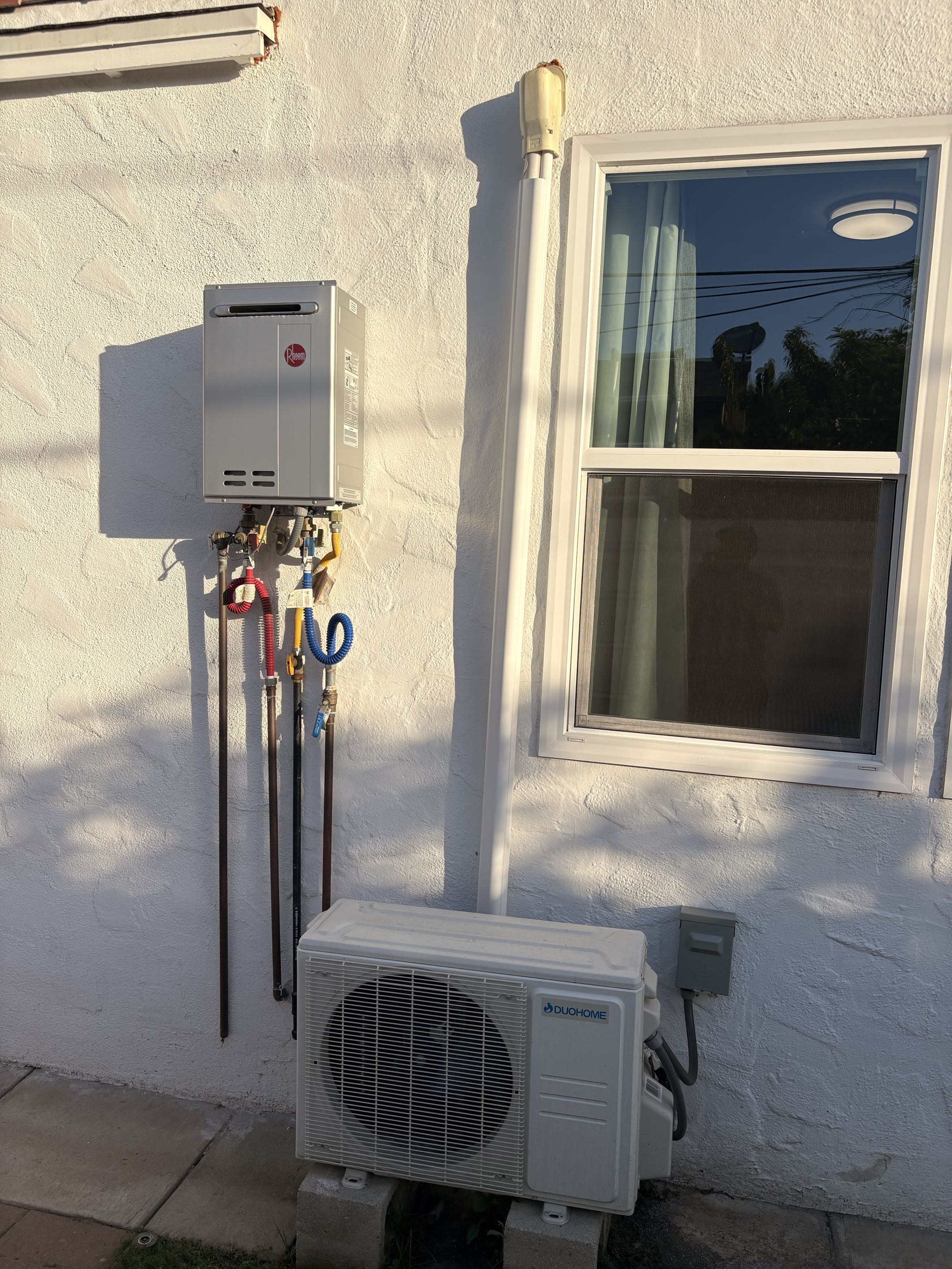 Service call. Minisplit DuoHome indoor odor smell. Perform check system