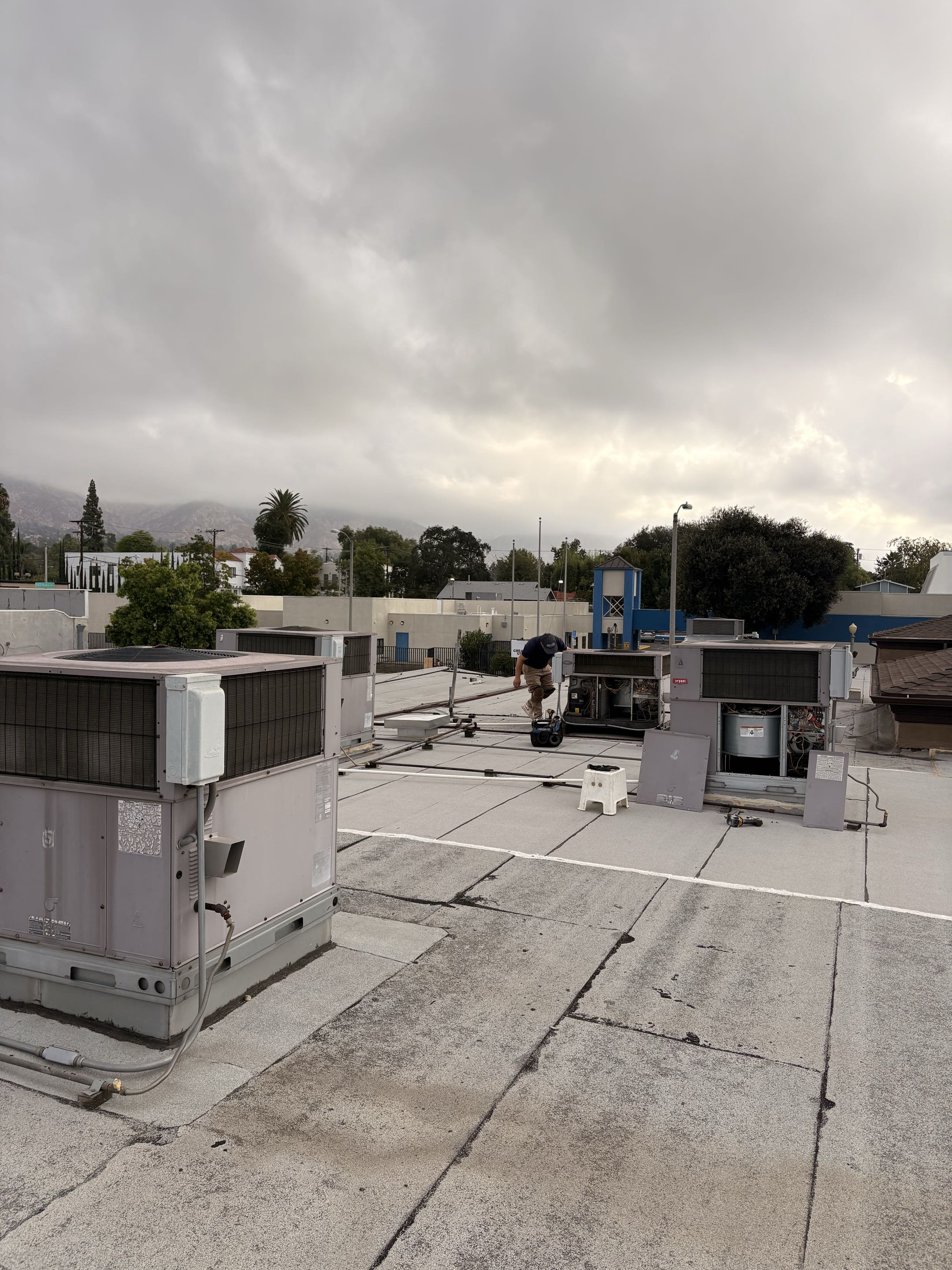 Commercial service maintenance. Payne, Bryan, Carrier package units. Perform, cleaning, maintenance, service. 