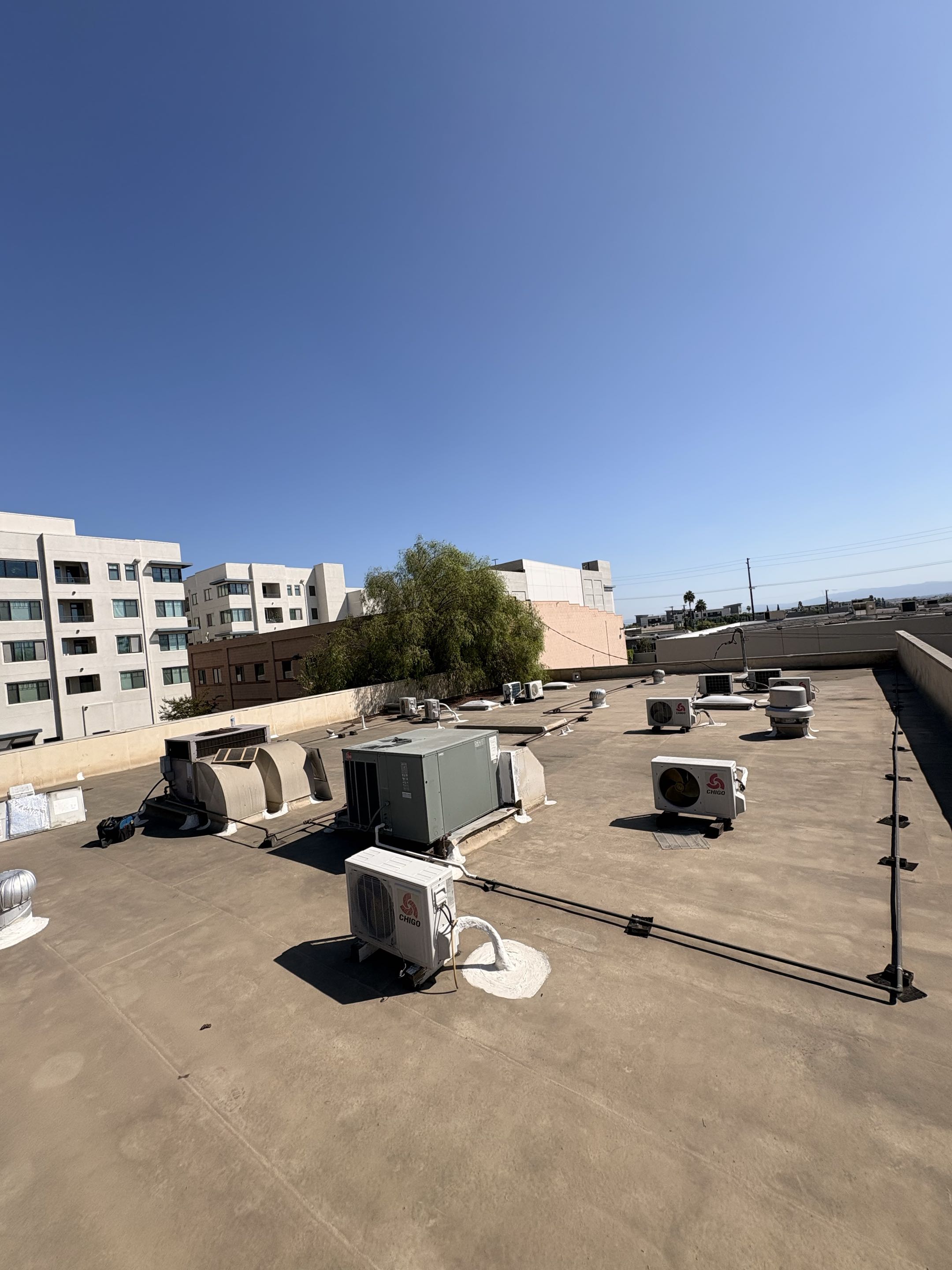 Preventive maintenance. Commercial application. Perform condensation, water leak check and maintenance 