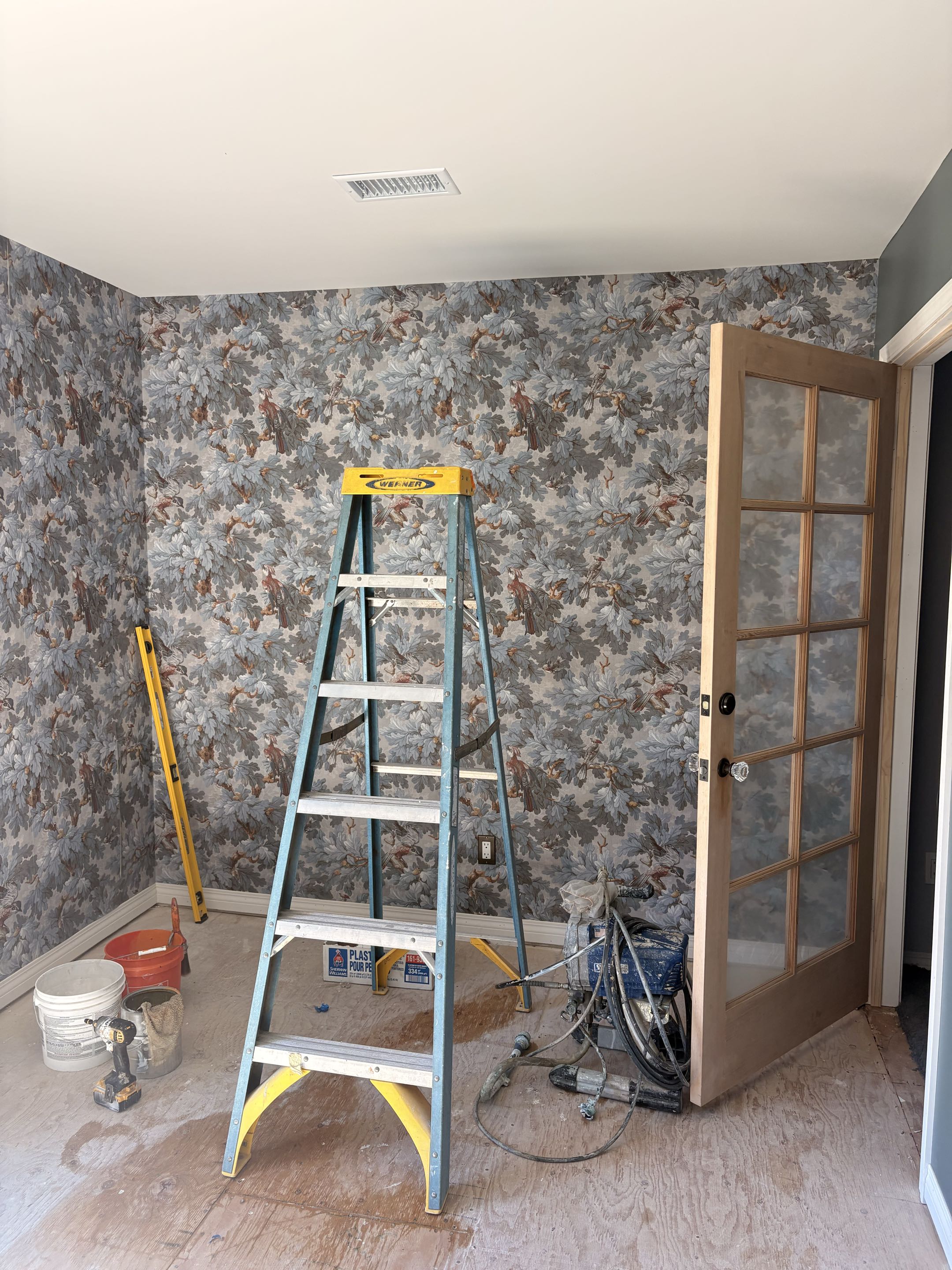 New Remodeling House. Lennox system. Install ceiling registers. Replace dirty filter. 