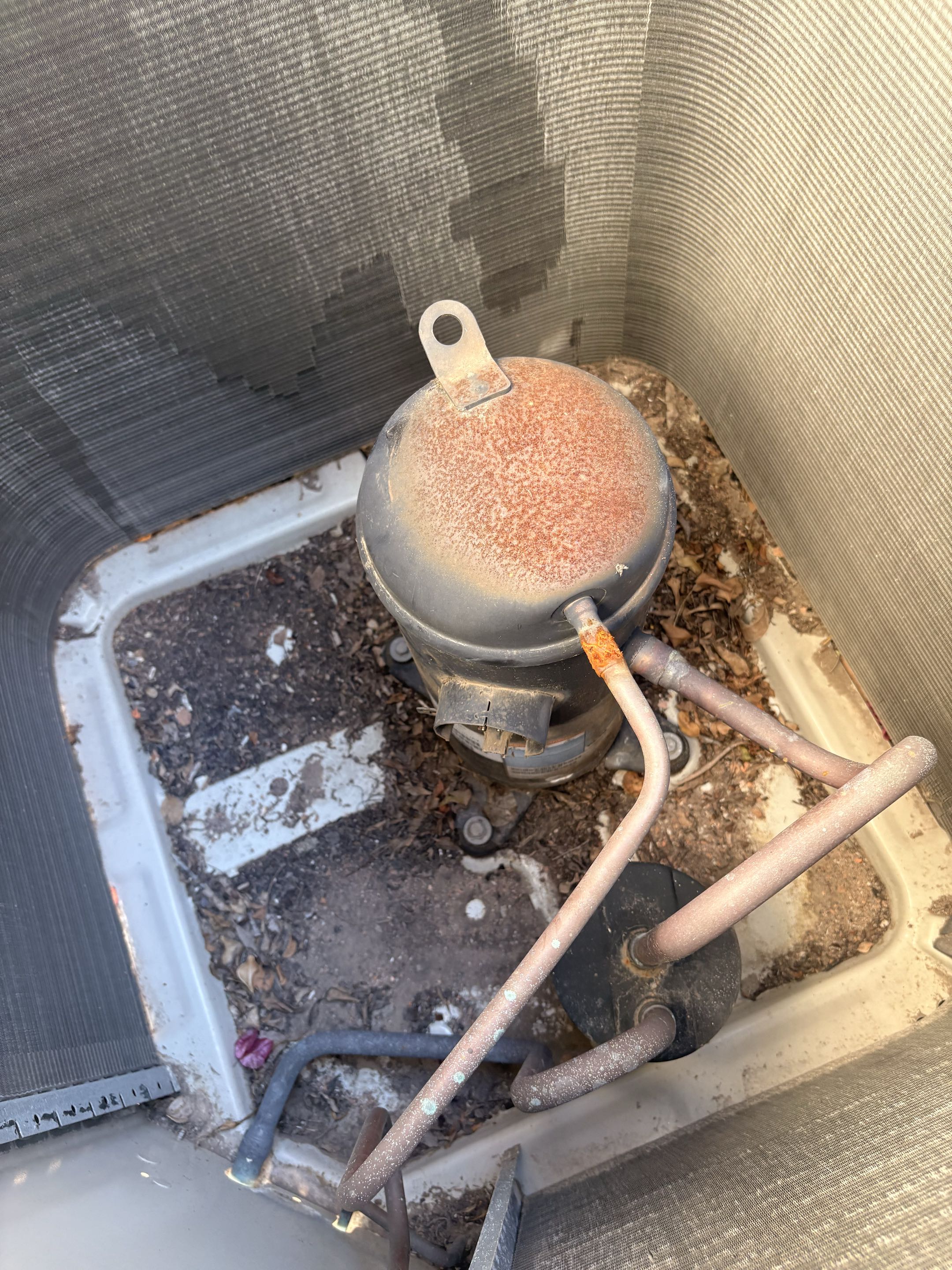 Residential. Service call for a cooling issue.  Assess condenser unit components,  blower motor, fan operation. Check refrigerant levels within the acceptable range. Found faulty Compressor. 