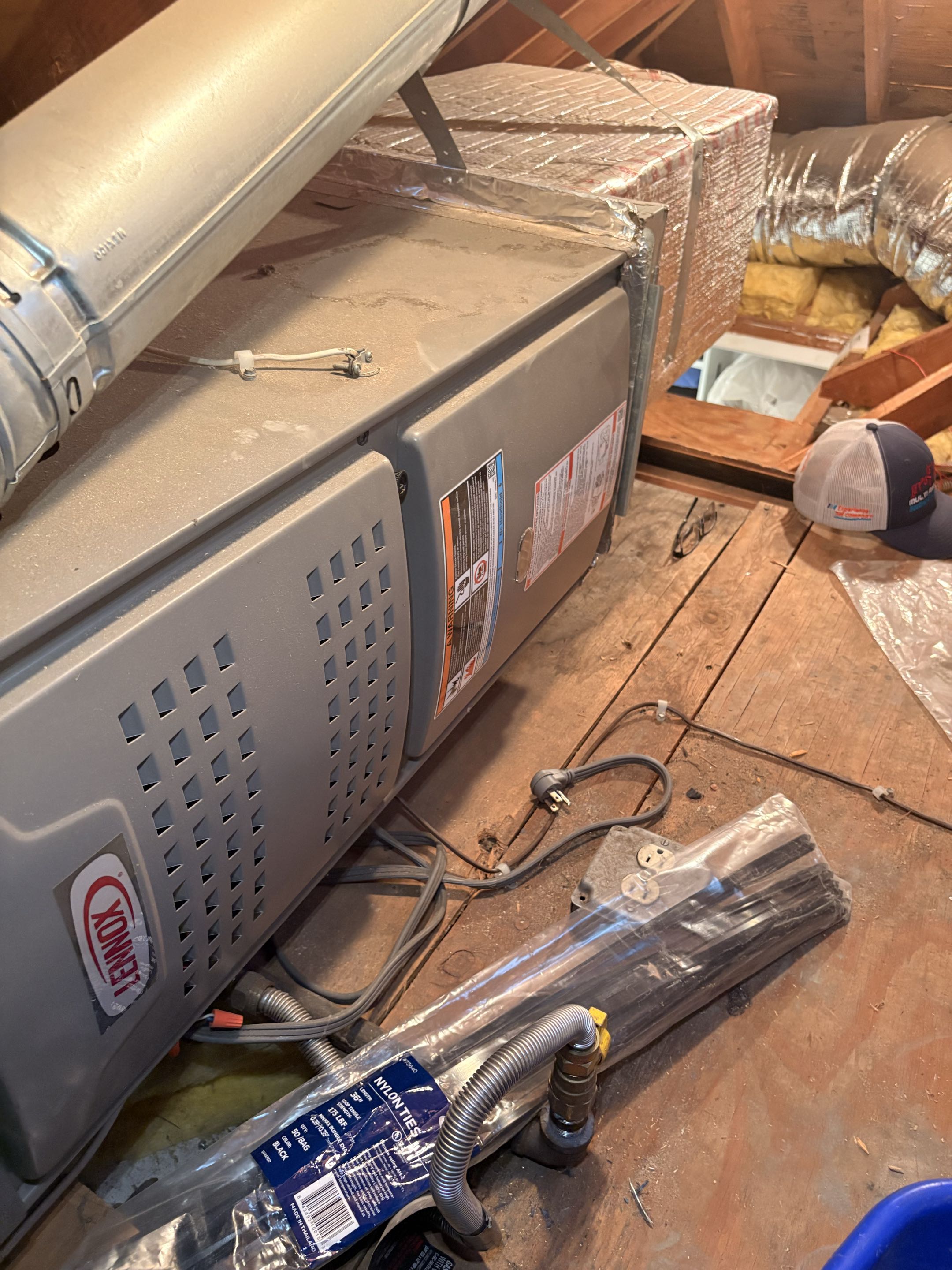 Service call. No airflow. Lennox split system. Perform air balance. 