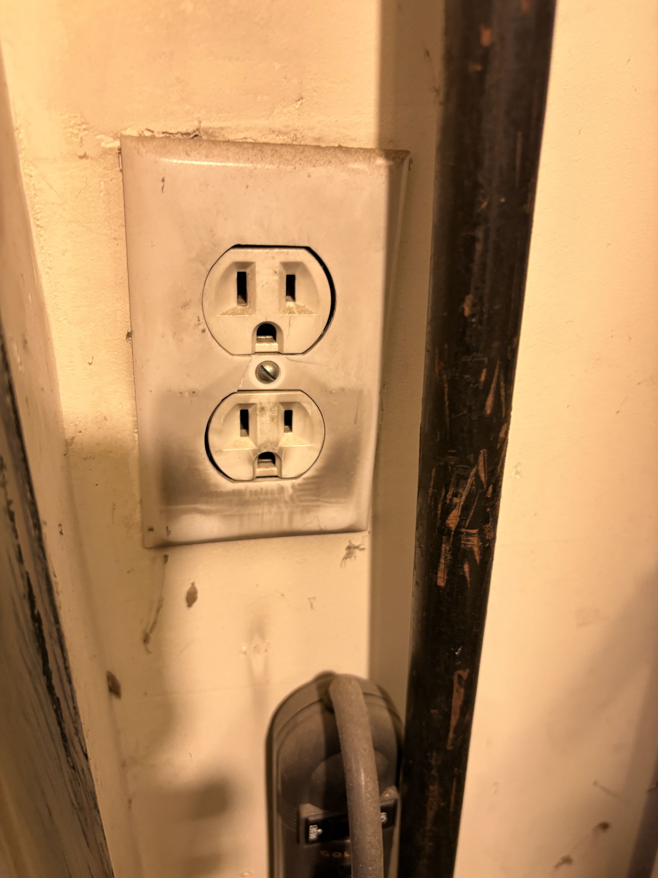 Service replace. Demolition old system. 