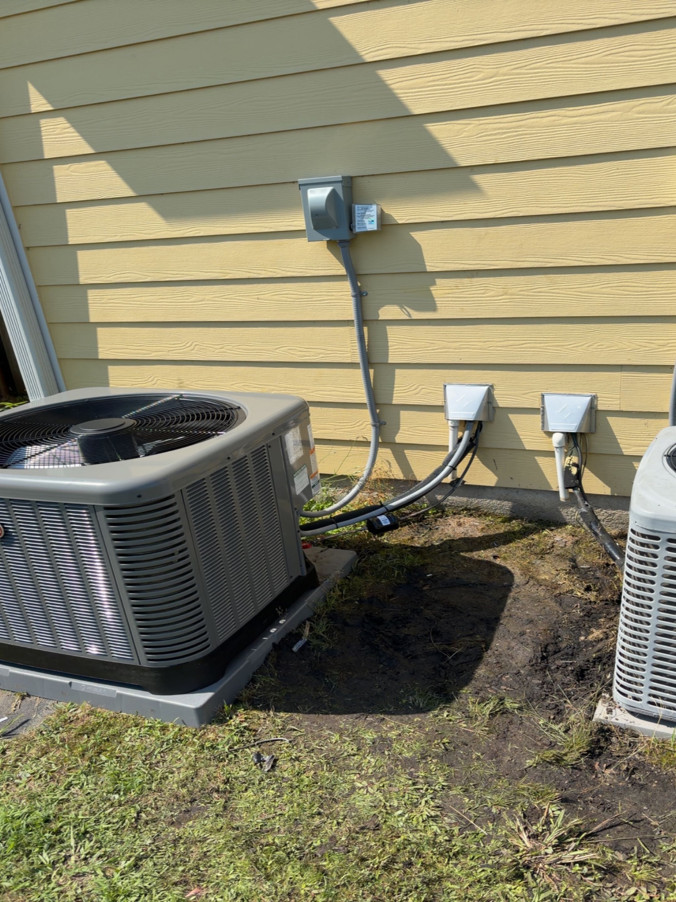 Installed rheem system