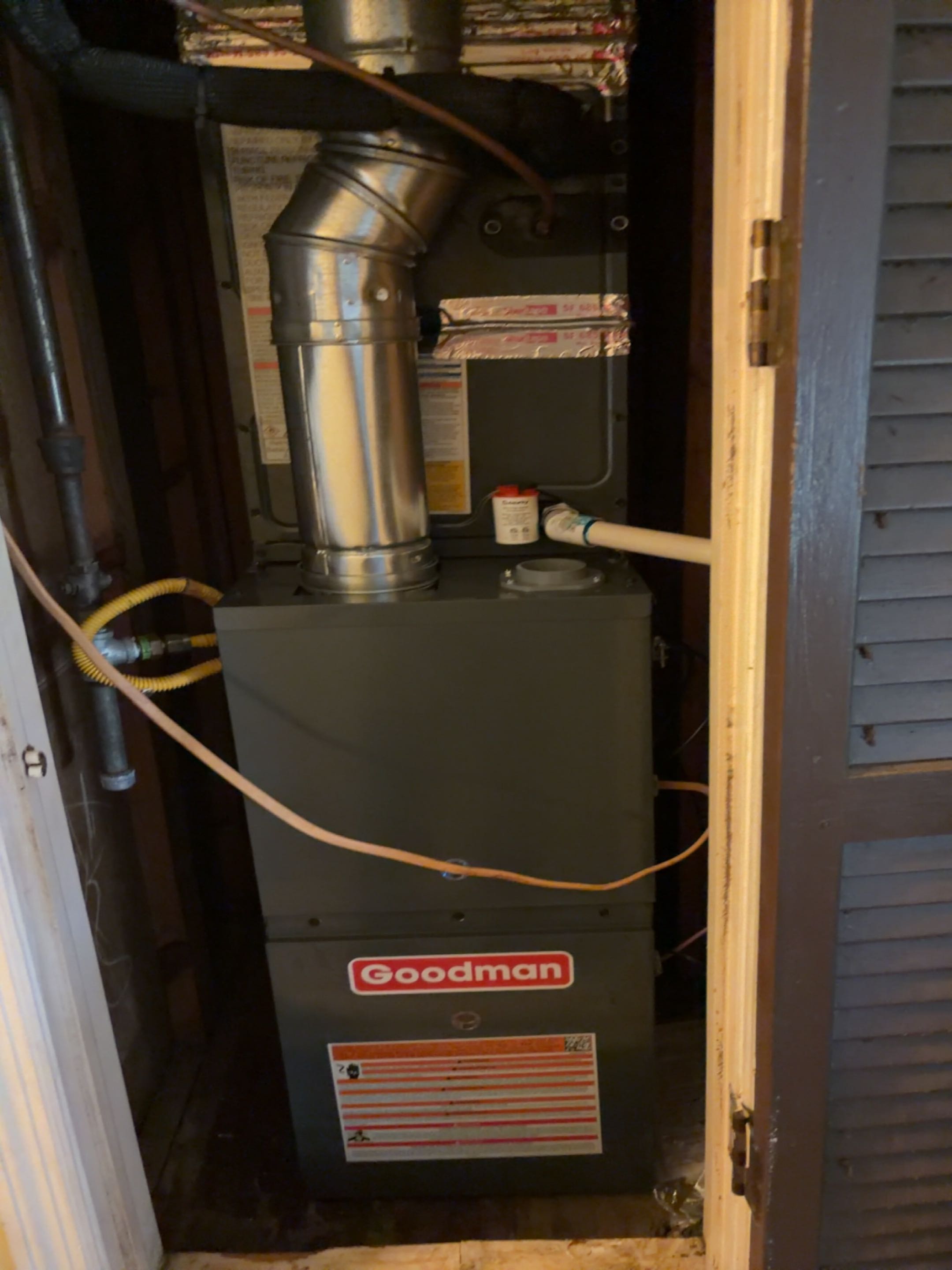 Installed split system