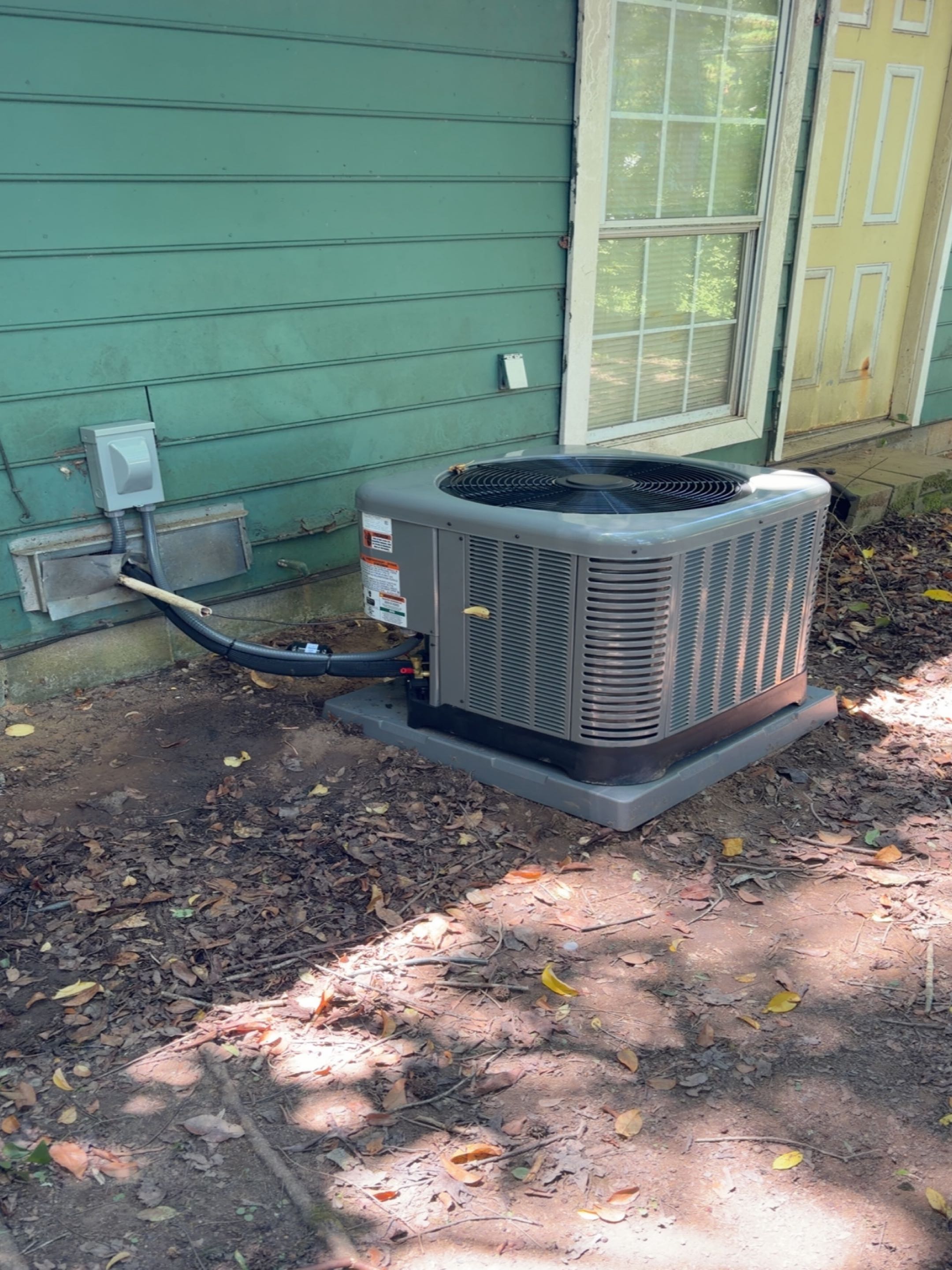 Installed split system