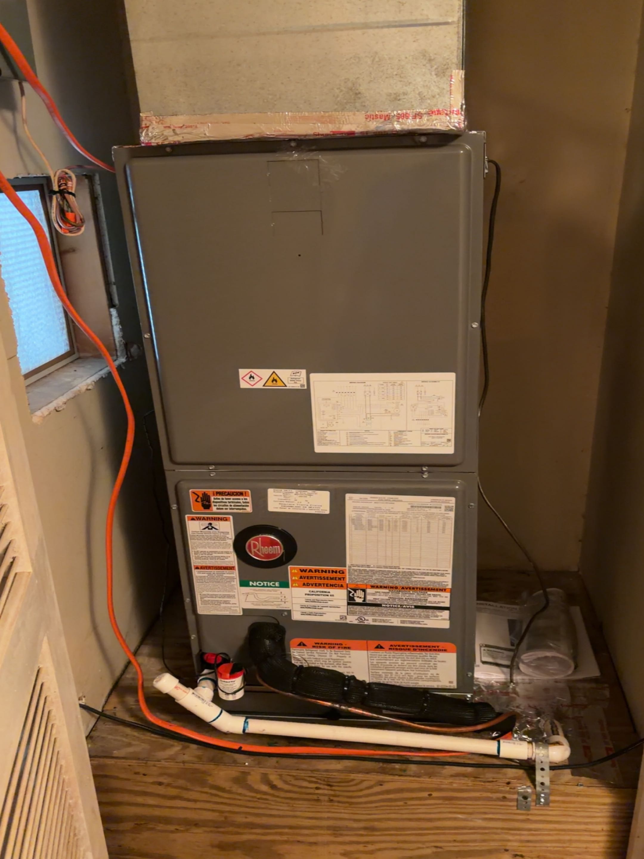 Installed split system