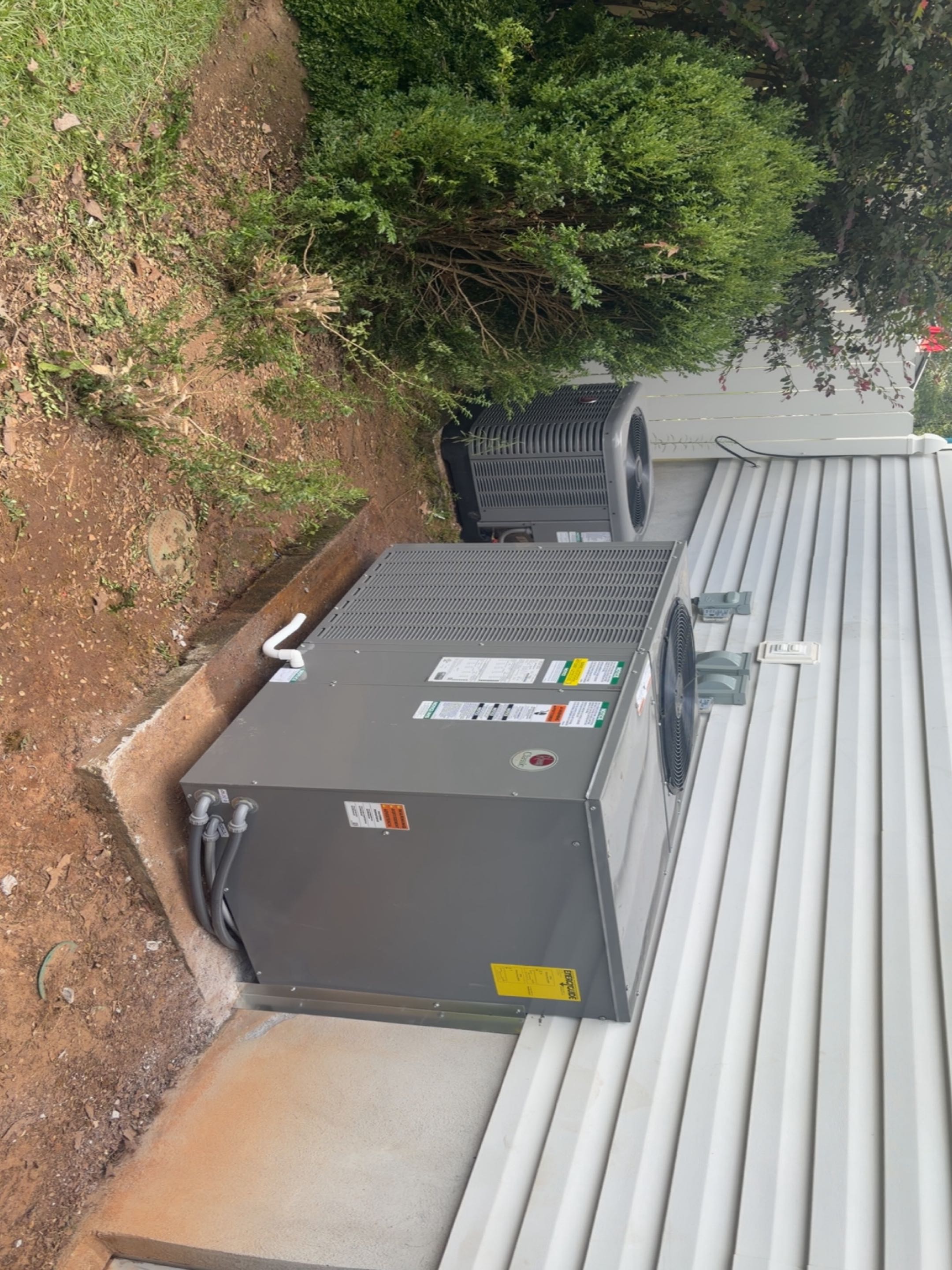 Installed two rheem sysytems 