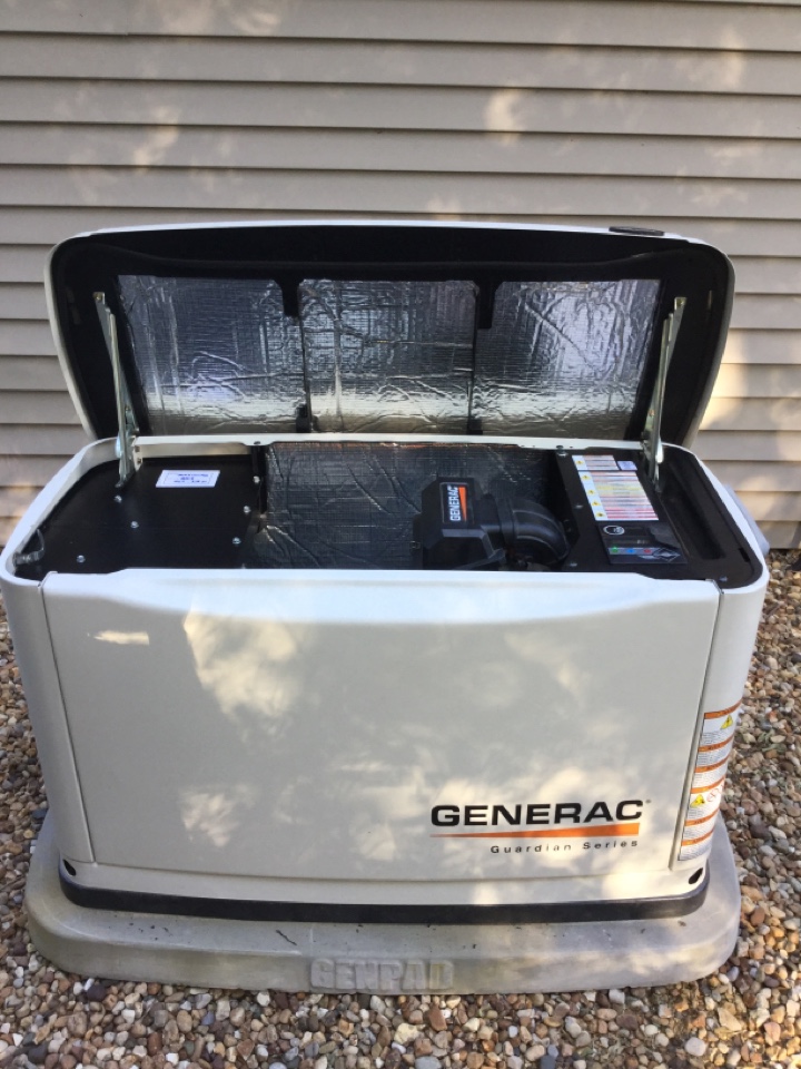 Performed Annual Generator Maintenance in accordance with Generac recommendations.  Checked/Inspected the Automatic Transfer Switch.  Updated system cpu.  Cleaned/detailed machine.  Generator is performing well consistent with the age of unit.  Ready for another year!  