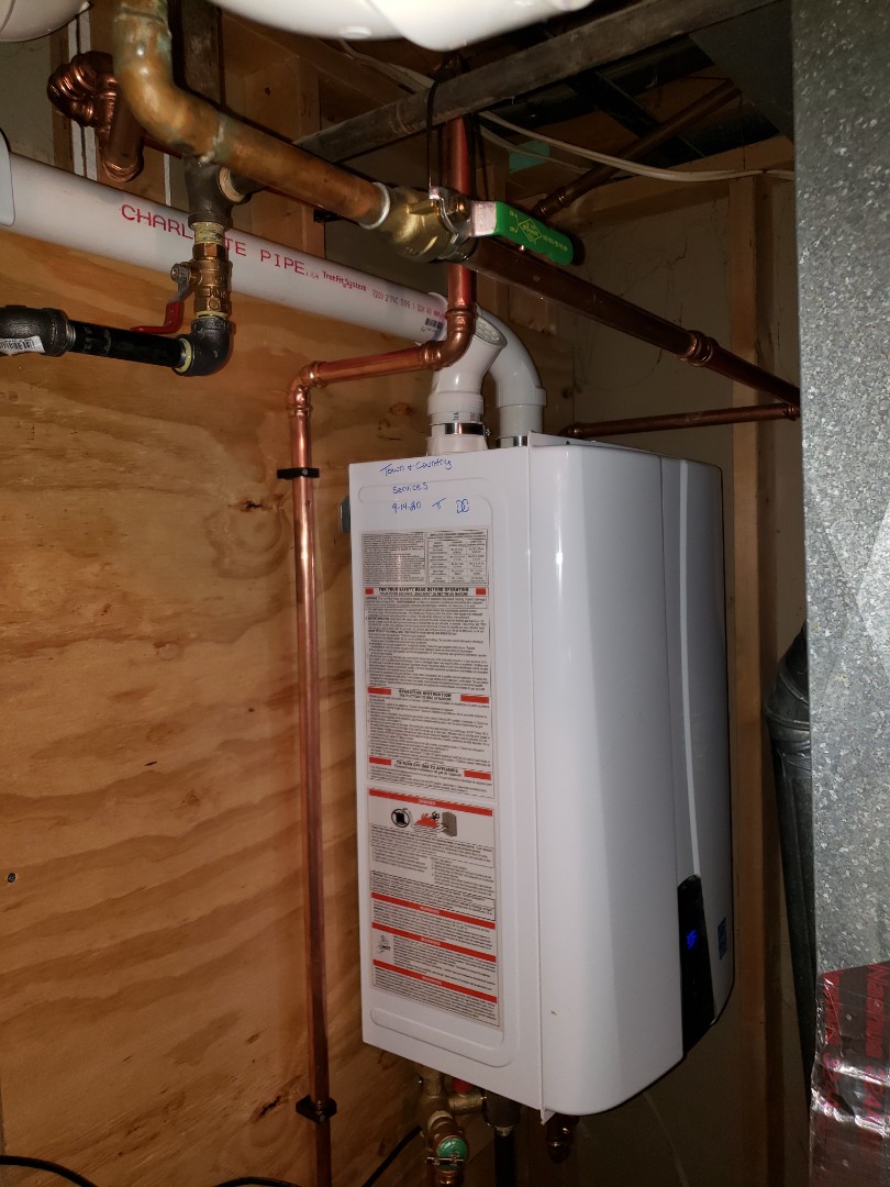 Tankless water heater