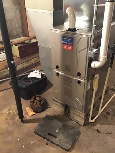 Install Bryant Furnace