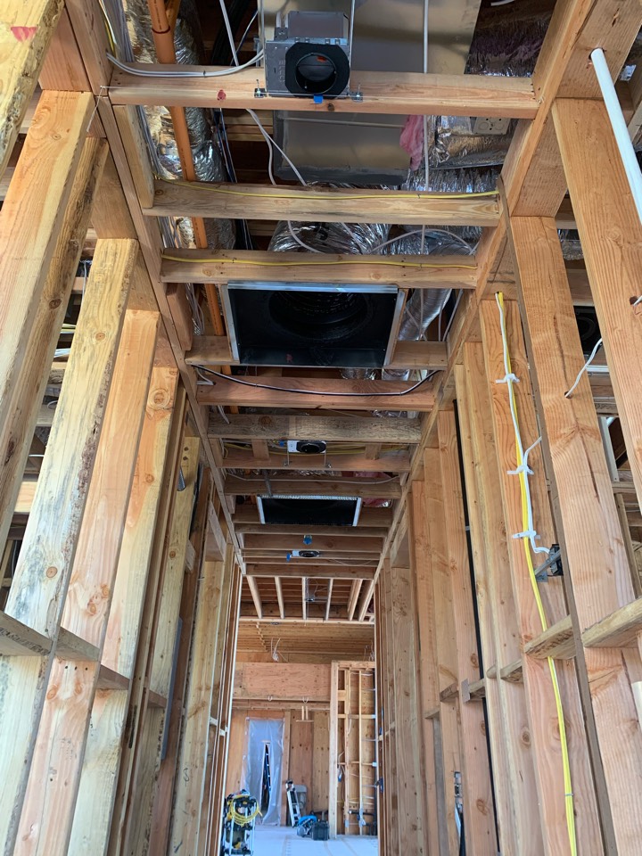 Malibu, CA - Finishing rough finish on a new Constructuon house here in Malibu Malibu, CA - Finishing rough finish on a new Constructuon house here in Malibu