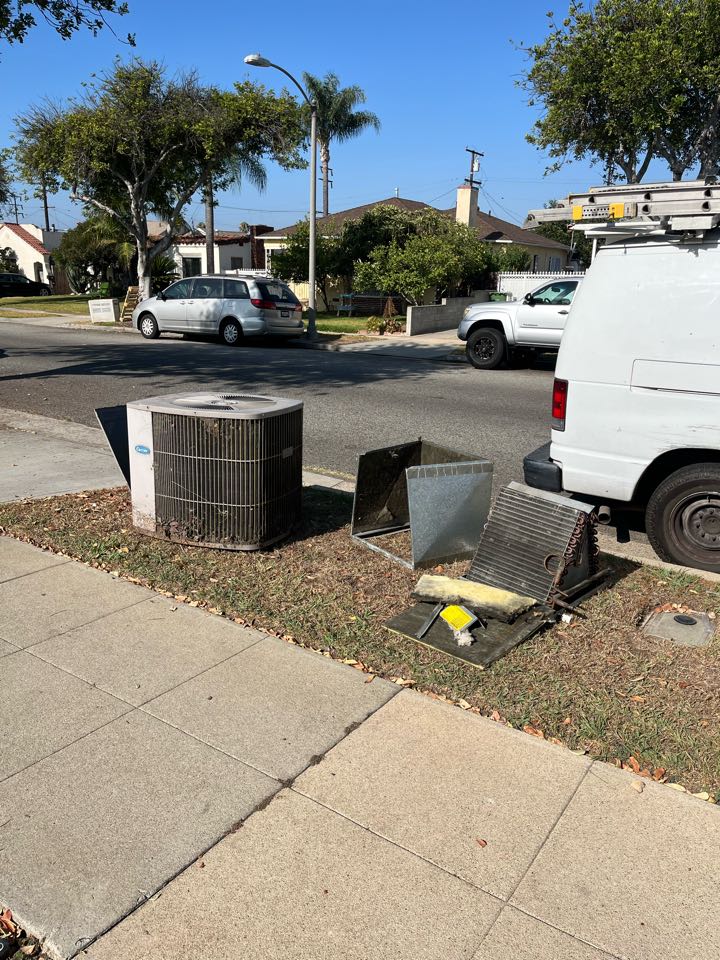 Changing out a coil and condenser only here in Alhambra 