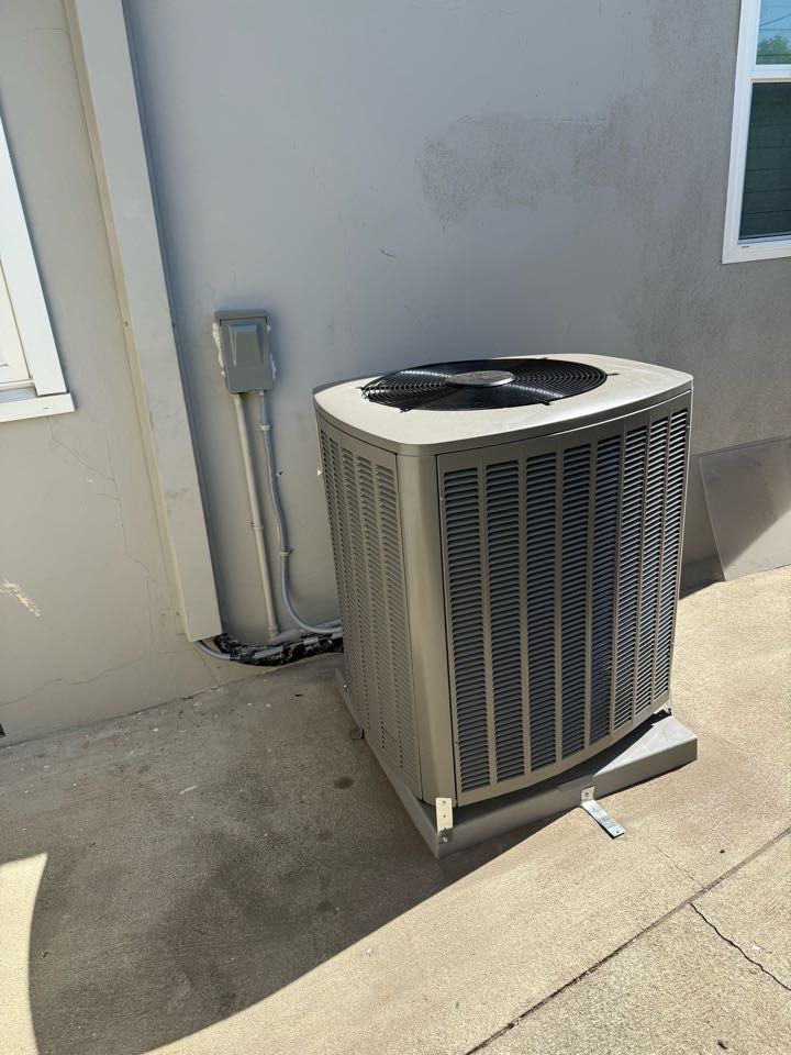 Lance coil condenser change out in the city of a Hambra California Lance coil condenser change out in the city of a Hambra California