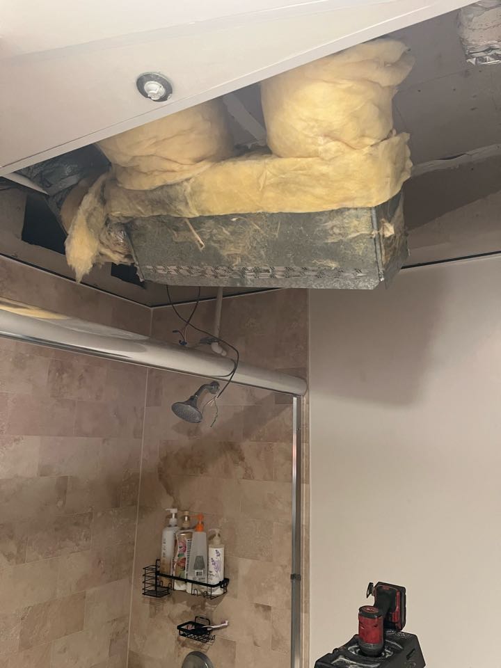 Los Angeles, CA - Changing out this heat pump split system with a pancake fan coil in an apartment here in LA Los Angeles, CA - Changing out this heat pump split system with a pancake fan coil in an apartment here in LA