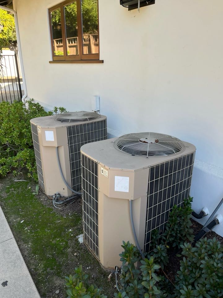 Going to be changing out 3 split systems with new larger returns cut here in La Canada Flintridge 