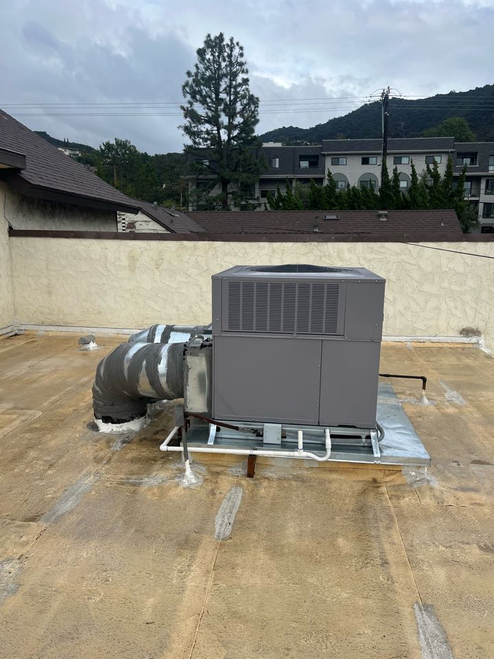 Finished installing a package unit for an apartment here in Glendale 