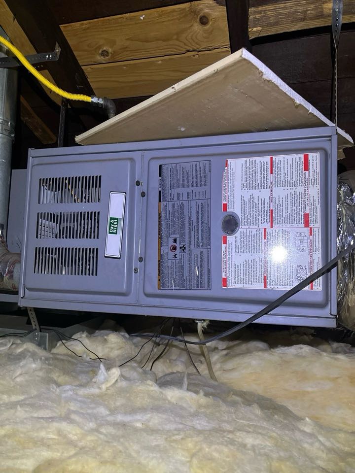Los Angeles, CA - Going to changing this gas split system out equipment only and re locate the condenser to the roof here in La Los Angeles, CA - Going to changing this gas split system out equipment only and re locate the condenser to the roof here in La
