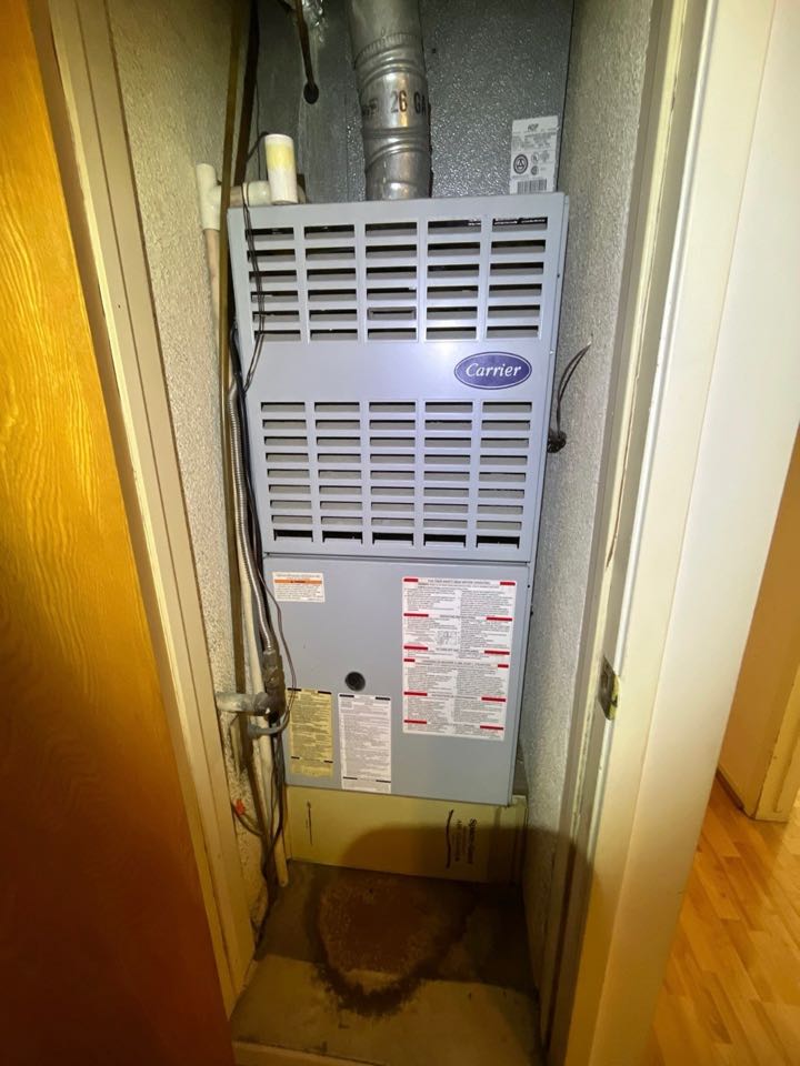 Going to be re moving  and replacing this gas split system with a 115 volt heat pump airhandler here in Monterey Park 