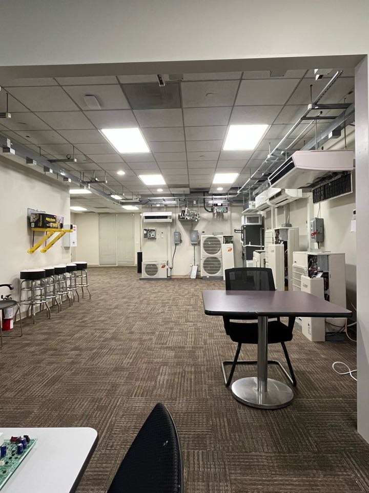 Mitsubishi training at their facility here in Pomona 