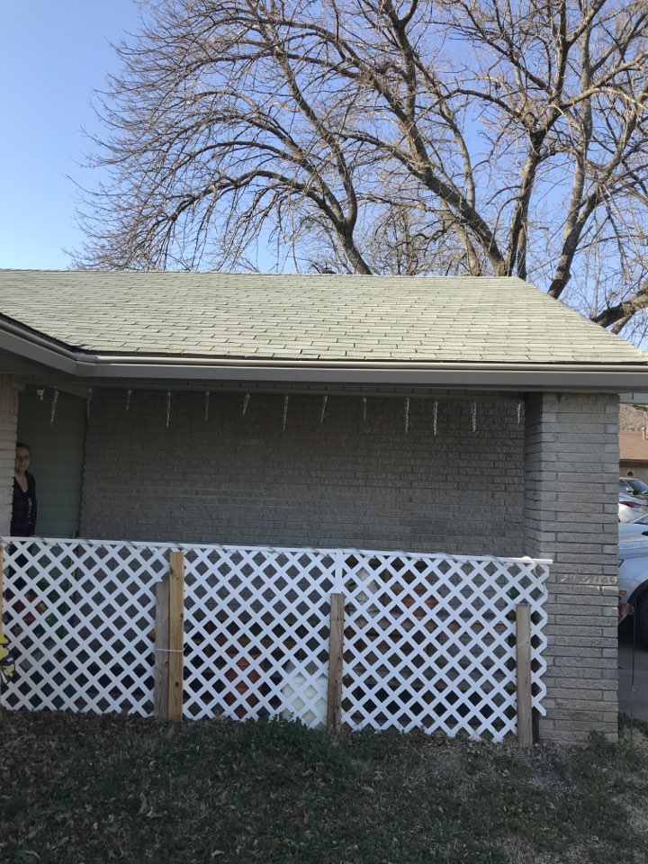 Tulsa, OK - KGuard leaf and debris free gutter clay color Tulsa, OK - KGuard leaf and debris free gutter clay color