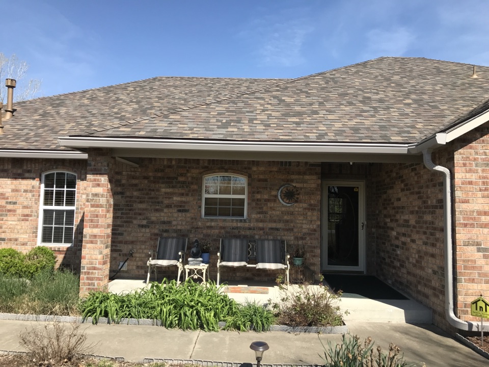 Owasso, OK - Clay maintenance free KGuard gutters Owasso, OK - Clay maintenance free KGuard gutters