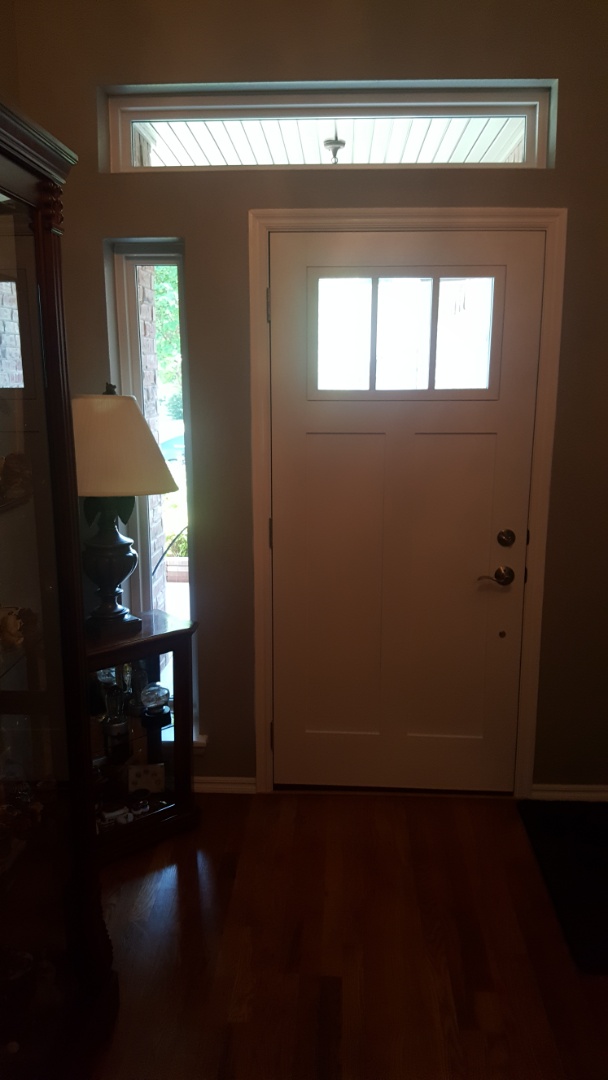 Claremore, OK - Beautiful front door and storm door! One of a kind. Claremore, OK - Beautiful front door and storm door! One of a kind.
