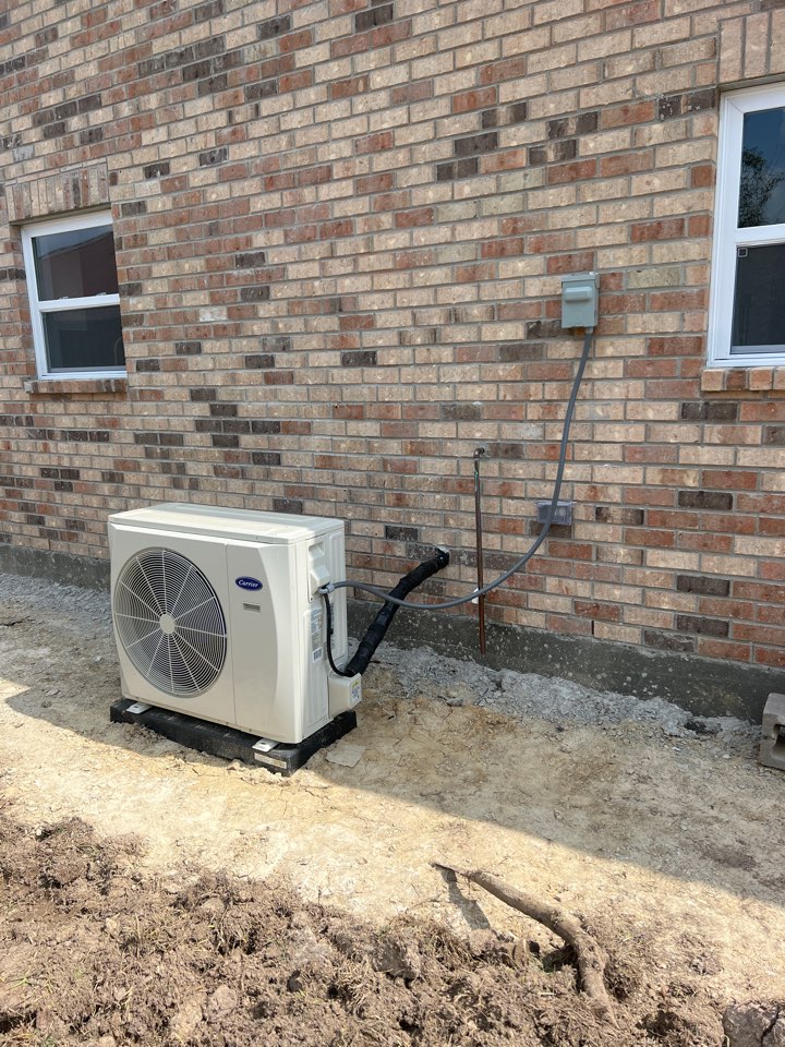 Installed new carrier ductless system for our client 