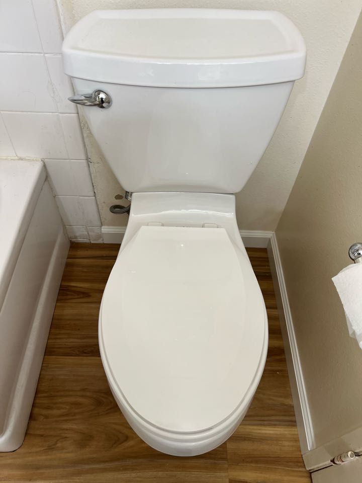 Plumber needed. Install Toilet. Wax Ring 