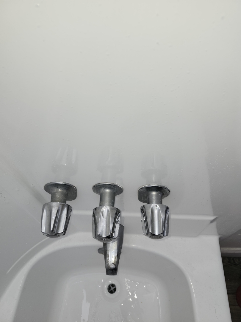 Installed new Sloan shower valve