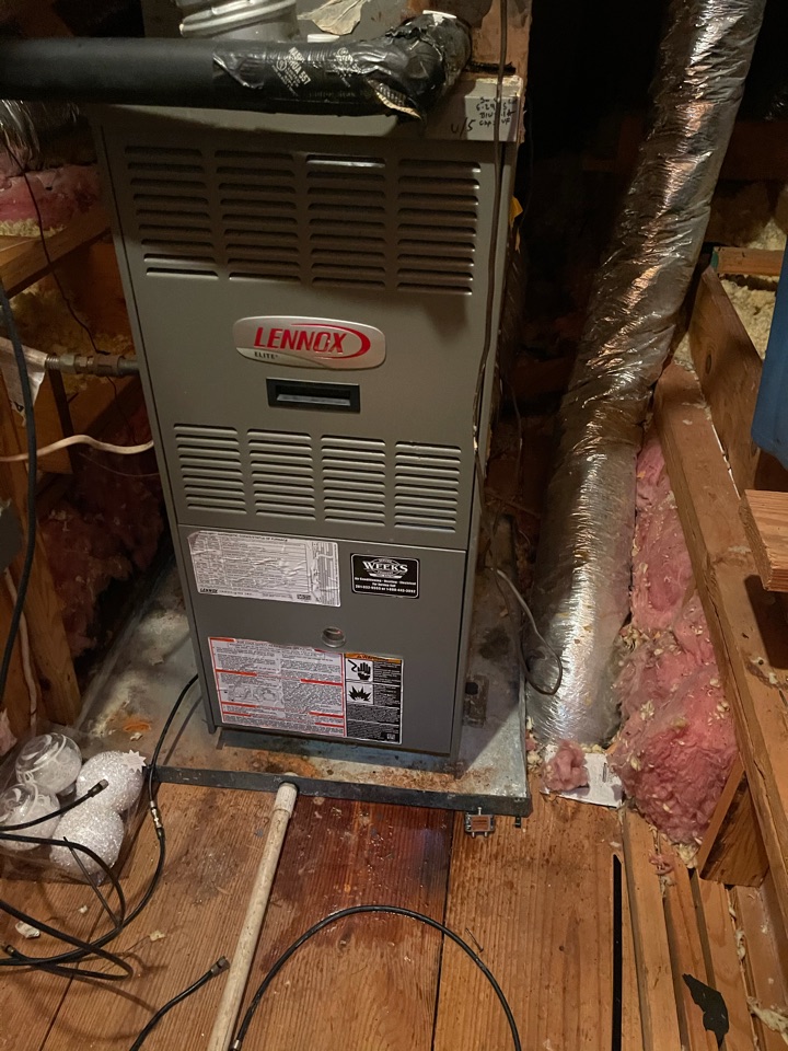 Performed a heater repair on a Lennox furnace. 