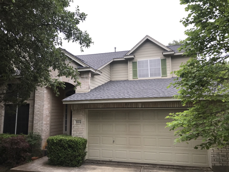 Austin, TX - Just completed roof in SW Austin. GAF Timberline HD in Pewter Gray. GAF Golden Pledge Warranty. Austin, TX - Just completed roof in SW Austin. GAF Timberline HD in Pewter Gray. GAF Golden Pledge Warranty.