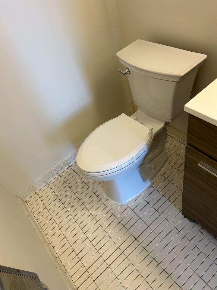 Installed toilets 