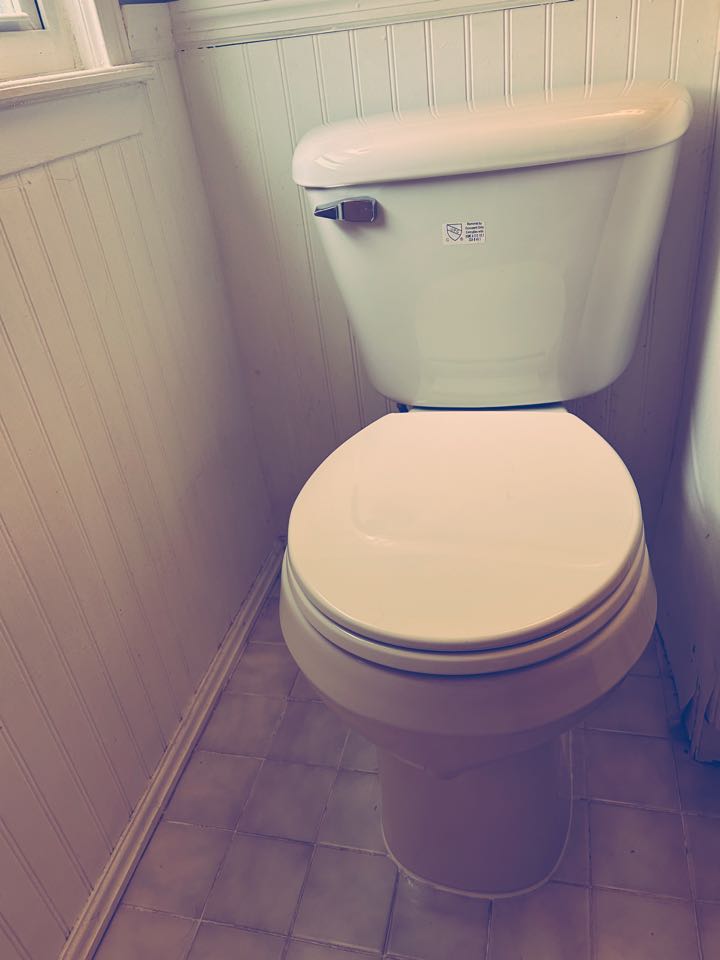Installed toilet