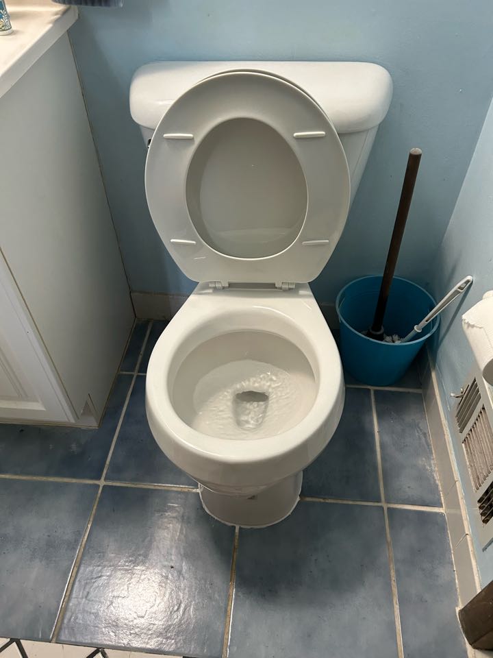 Toilet install