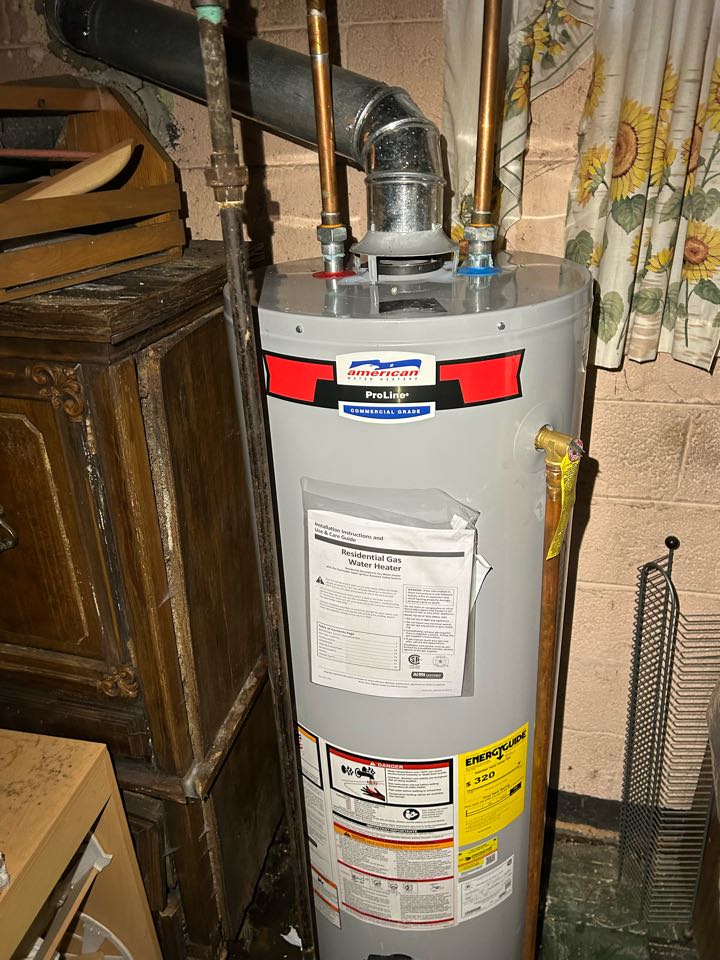 Water heater install
