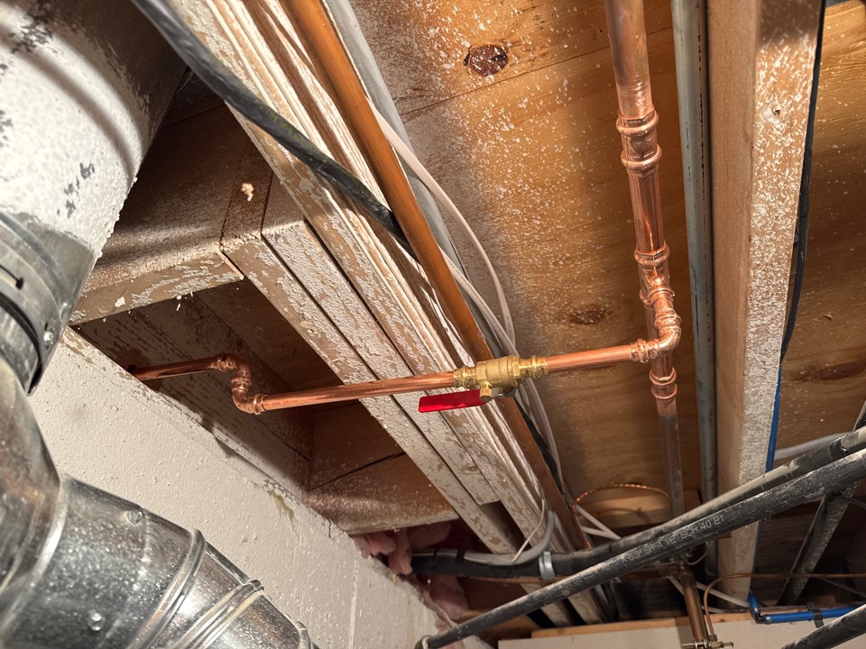 Installed hose spigot in Macomb 