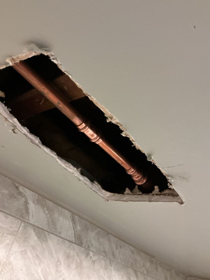 Repaired water line in Pontiac