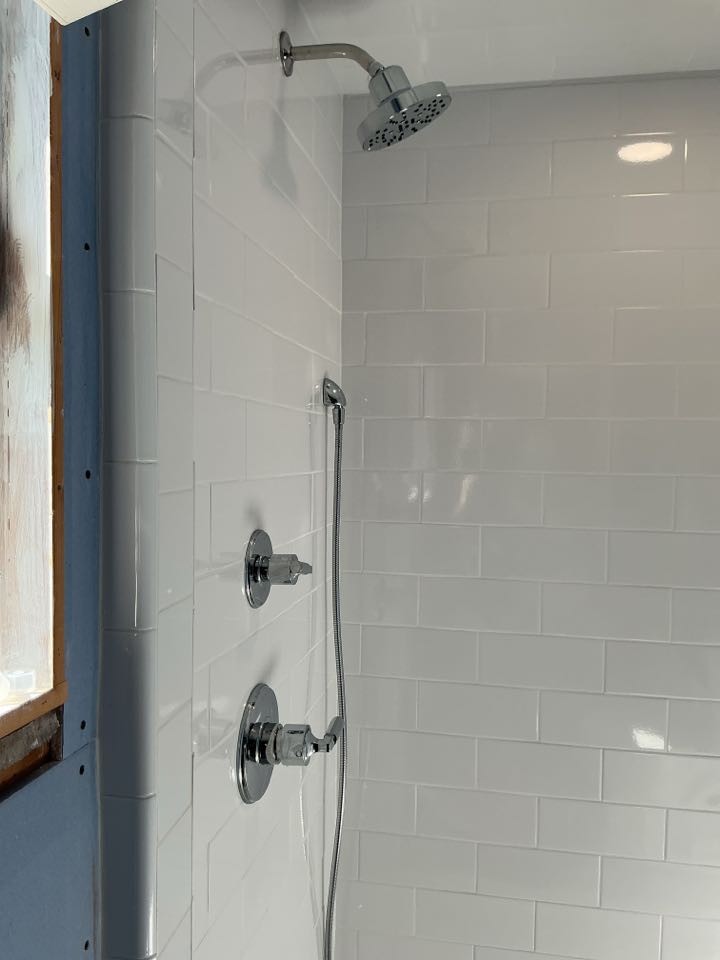 Installed finish plumbing, trim, and new lav faucet in Grosse pointe woods