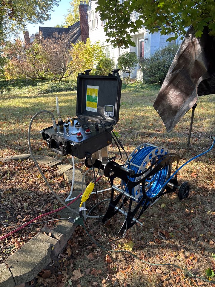 Pipe lining patch in Ferndale.