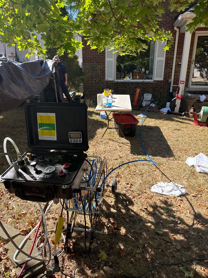 Installed lightray sewer patch in Ferndale 